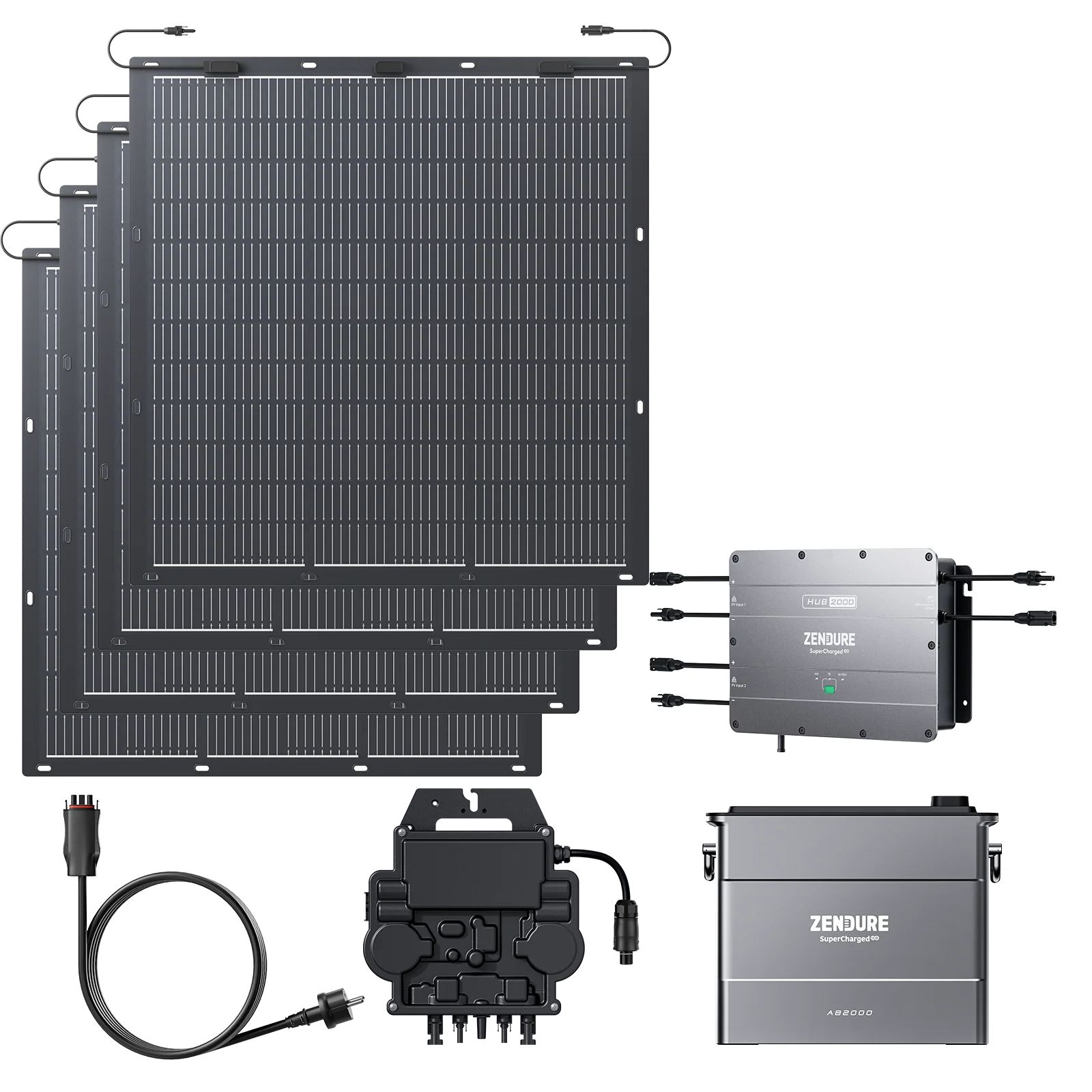 Zendure SolarFlow Hub 2000 Balkonkraftwerk