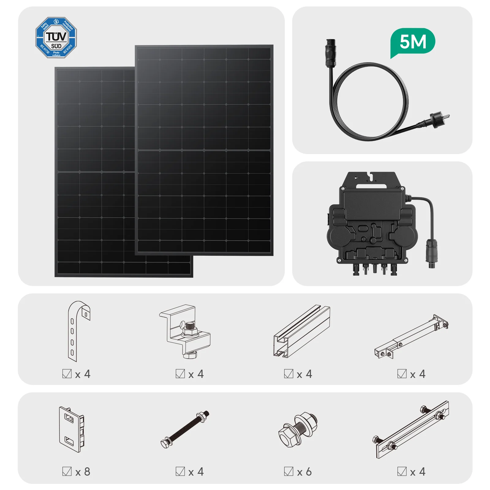 Zendure 840W Balkonkraftwerk - Nur zur Selbstabholung - Image 3