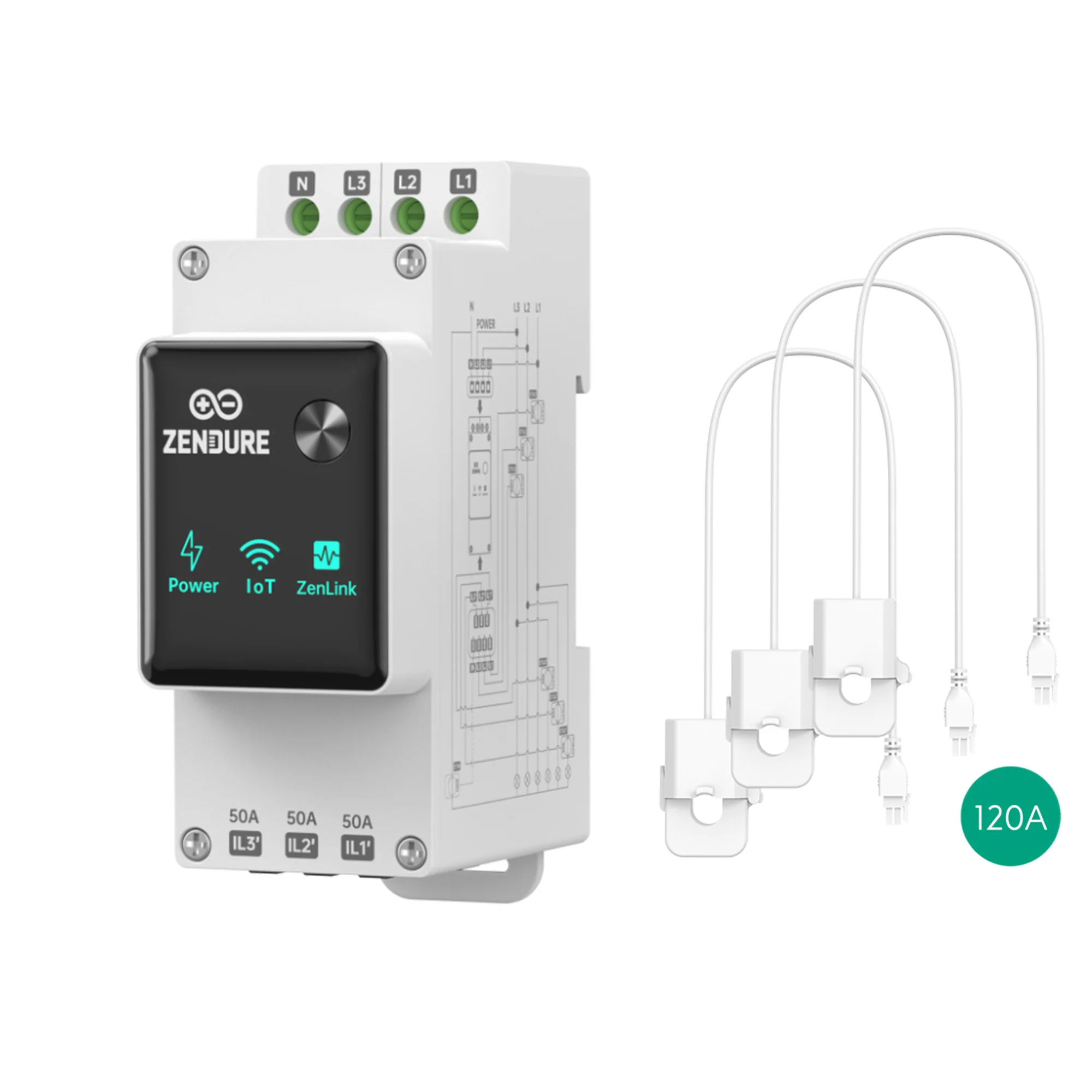 Zendure Intelligenter Zähler 3CT (120A) - Image 3