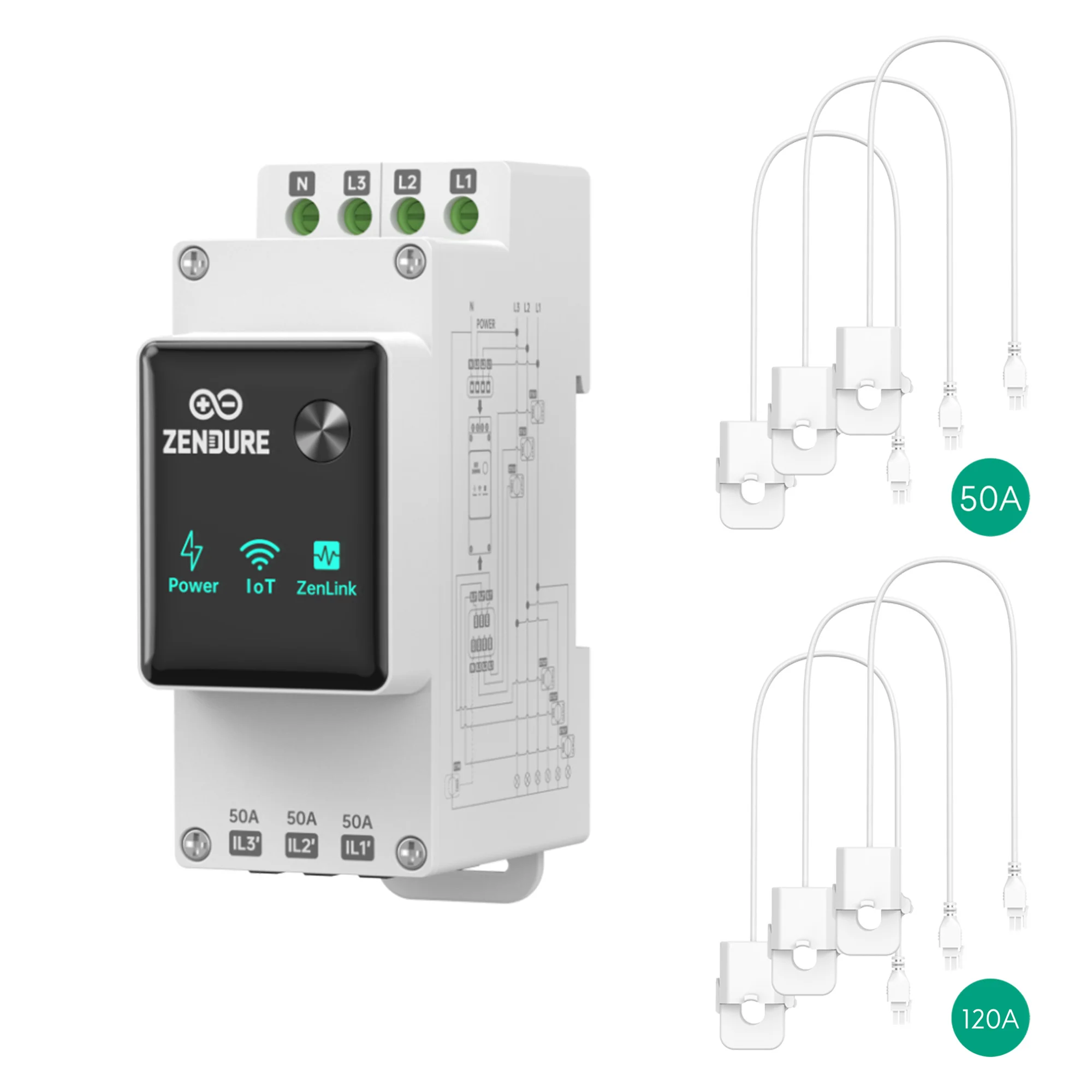 Zendure Intelligenter Zähler 3CT (120A) - Image 4
